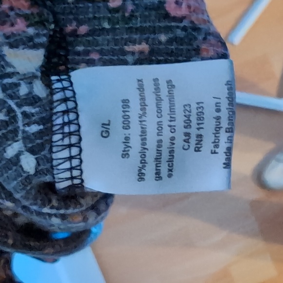 NWOT Guilty sun dress flower pattern. Size L - Picture 5 of 5